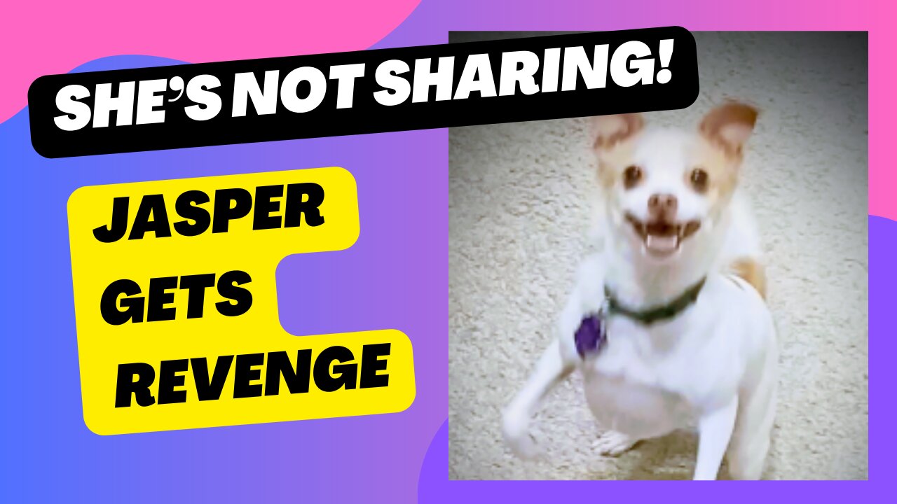 She's NOT Sharing! Jasper Gets REVENGE!