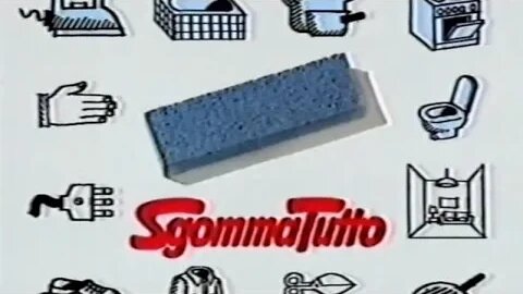 Spot - SGOMMATUTTO "oggi non si pulisce più, si sgomma" - 1991/1992