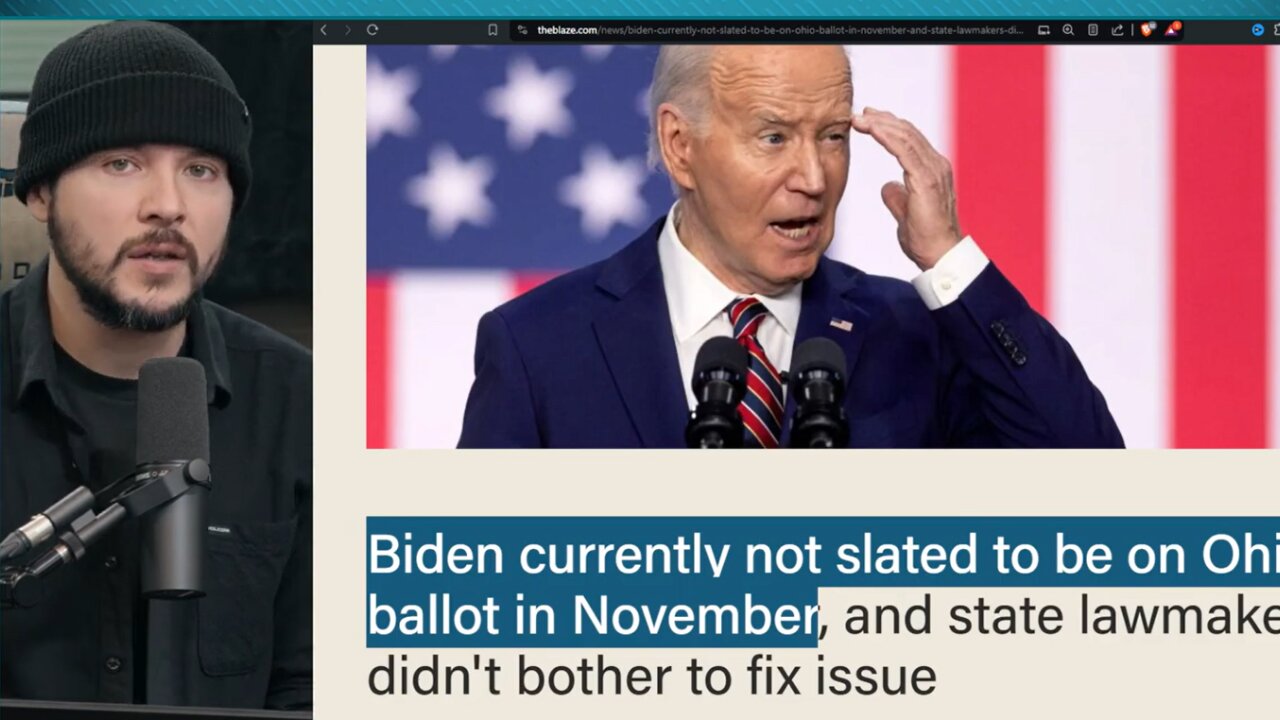 Biden NOT ON OHIO BALLOT, Democrats FAILED Sparking CONFUSION & Outrage, Trump WILL WIN