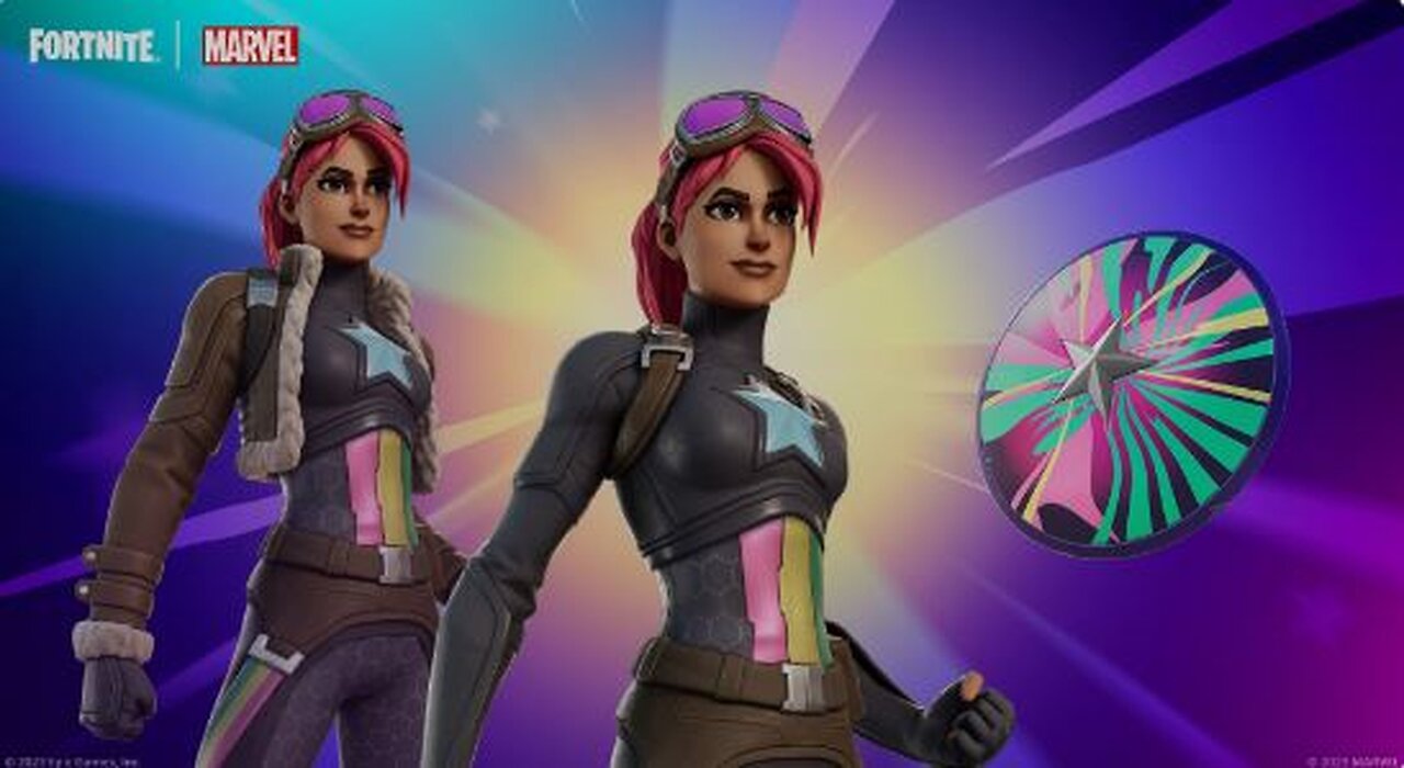 BRITESTAR (Marvel Series Outfit)-Fortnite