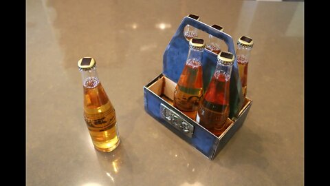 Beer Holder with welded sheet metal