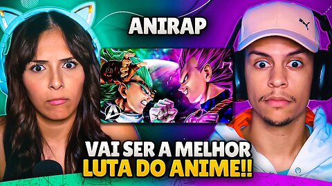 ANIRAP ft. ALBK - Vegeta Vs Granola | O Ego e a Vingança | [React em Casal] 🔥