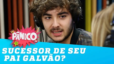 Luca Bueno não se vê como sucessor de seu pai Galvão