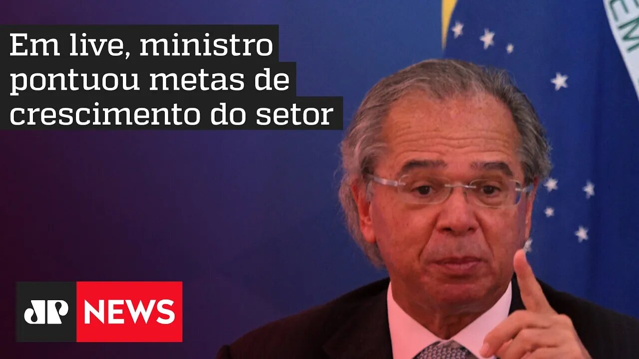 Paulo Guedes fala sobre crescimento da economia brasileira