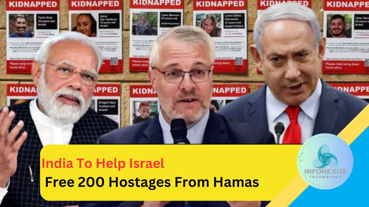 "India Offers Support in Freeing 200 Hostages from Hamas: Envoy Welcomes the Initiative"