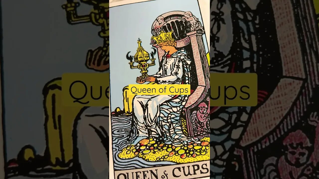 Queen of Cups #shorts #learntarot