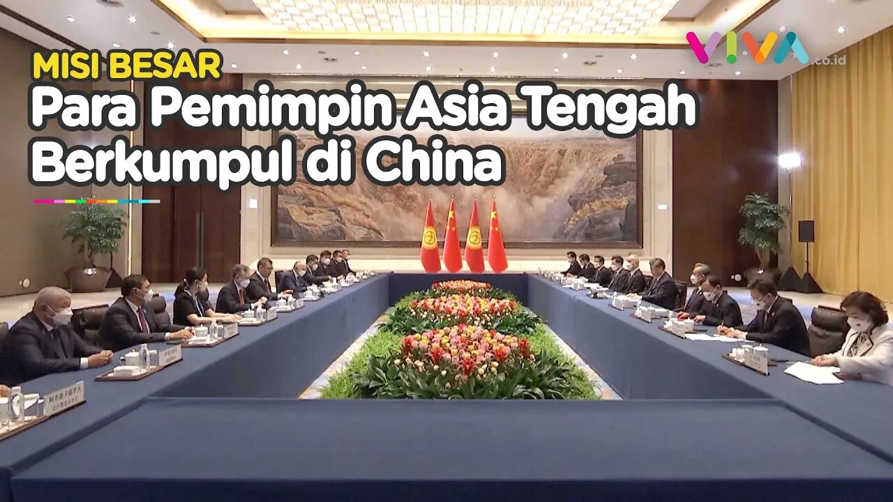 Para Pemimpin Asia Tengah Geruduk China, Ada Apa?