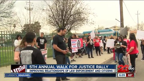 5th annual Walk For Justice rally