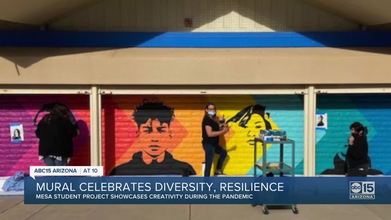 Mural celebrates diversity, resilience