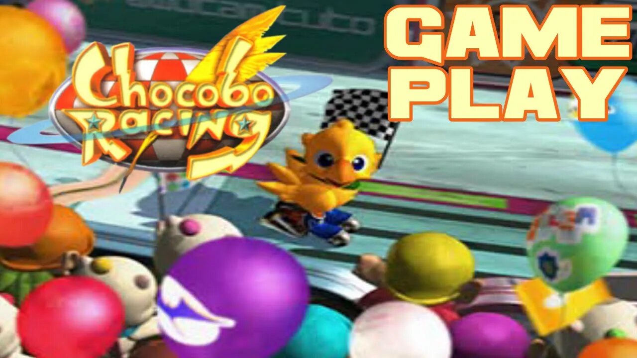 Chocobo Racing - PlayStation Gameplay 😎Benjamillion