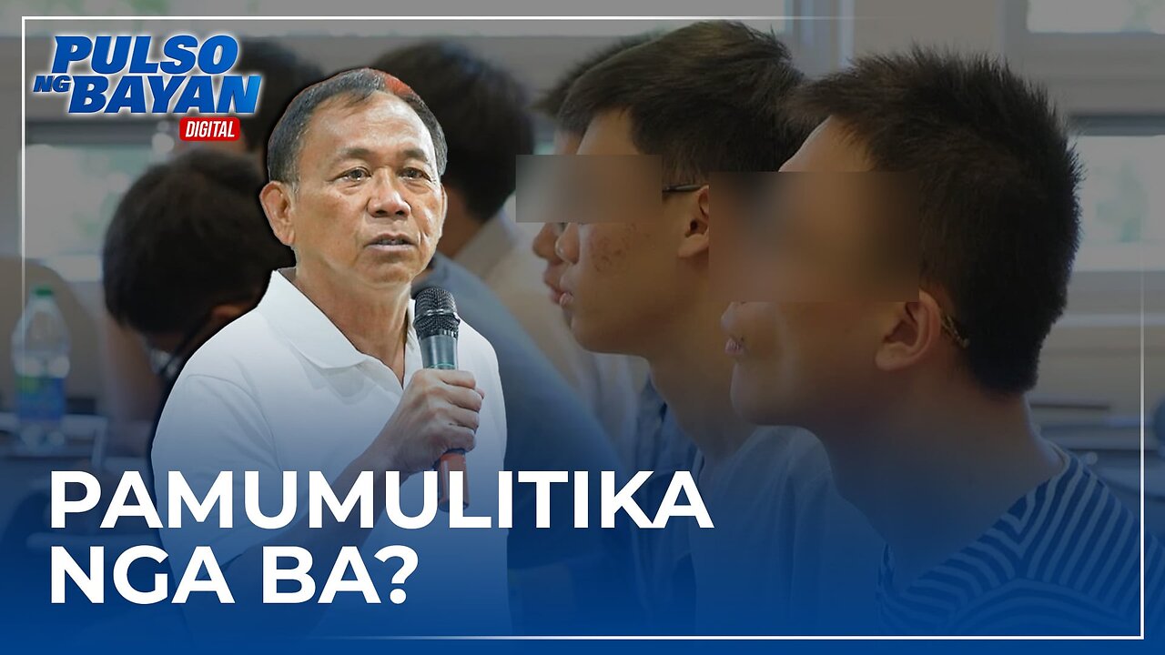 Pagbatikos kay Gov. Mamba kaugnay sa Chinese student enrollees sa Cagayan, pamumulitika nga ba?