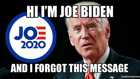 Joe Biden Meme Compilation Pt. 1