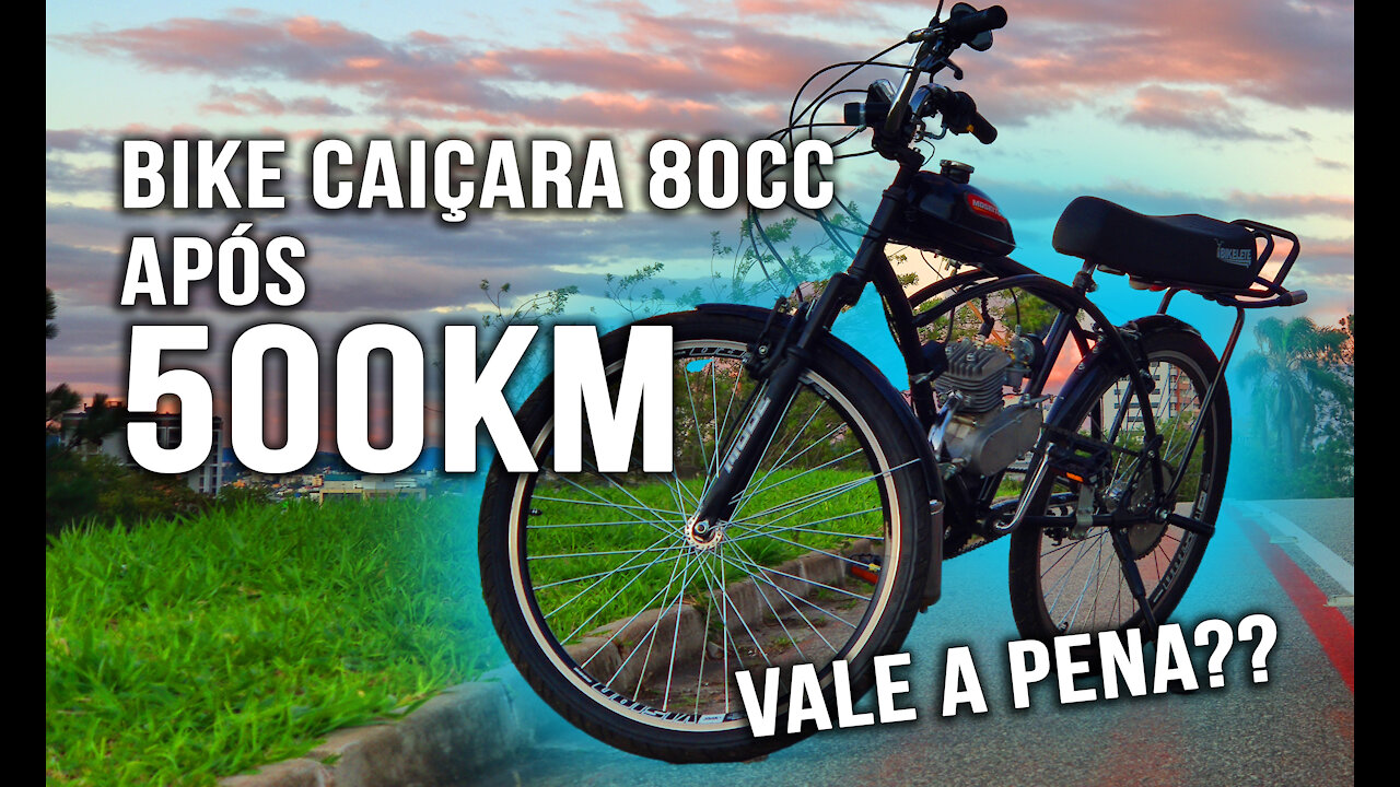 Bike motorizada Caiçara ainda vale a pena após 500km??