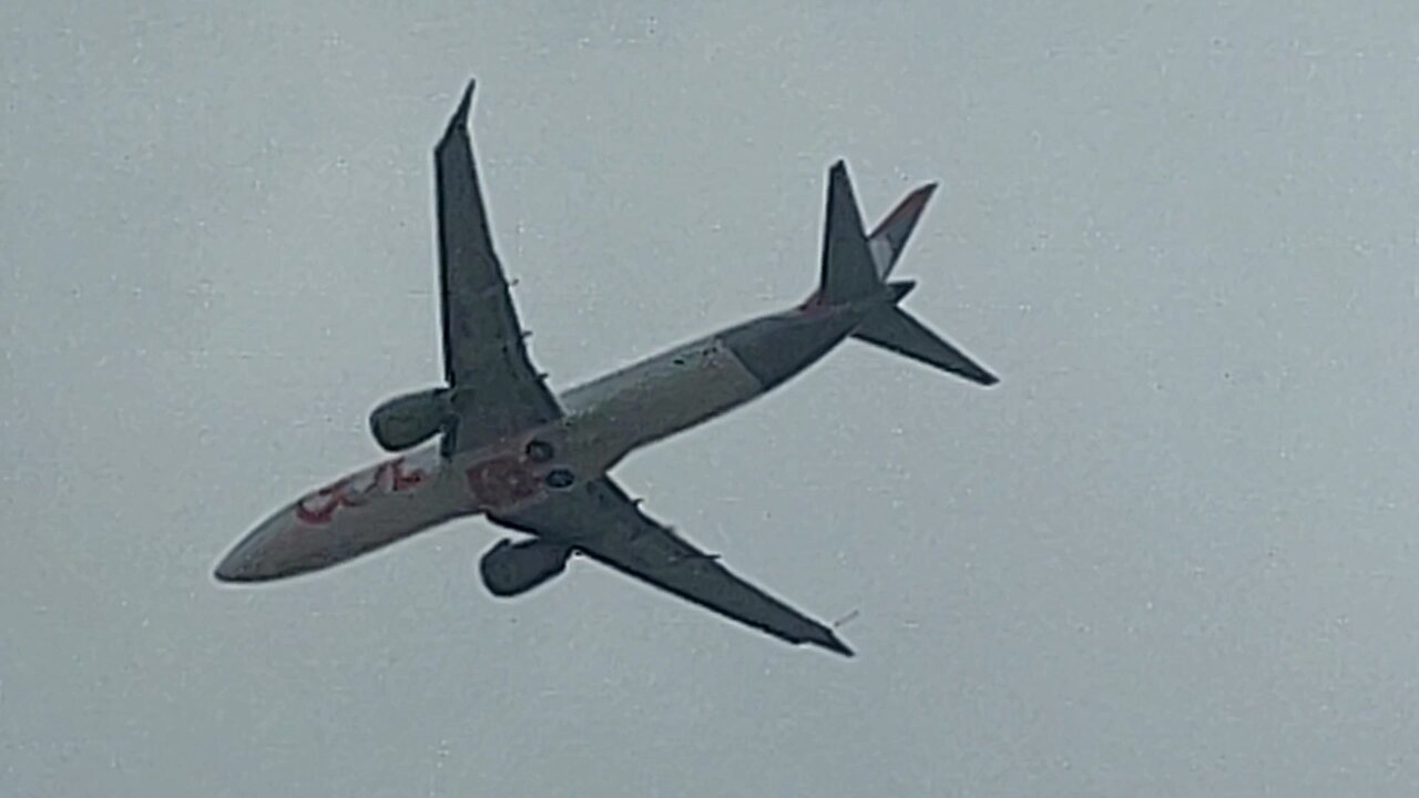 Boeing 737 MAX 8 PS-GPK departing to São Paulo from Fortaleza