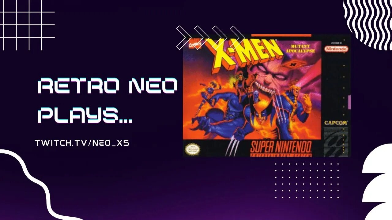 Retro Neo Plays: X-Men Mutant Apocalypse (SNES)