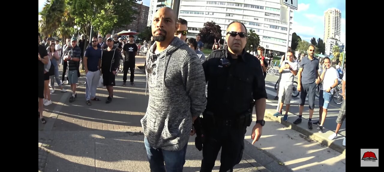 Street Preacher arrested at the Beach