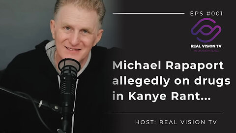 Michael Rapaport allegedly on some form of substance during Kanye rant