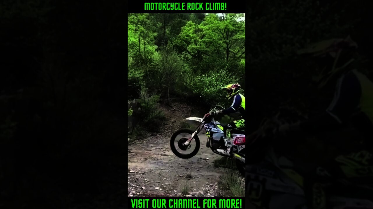 Motorcycle Rock Climb Stunt #Shorts #viral #trending #MotorcycleRockClimbStunts