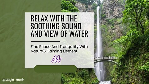 Soothing Water Sound: Deep sleeping\Yoga\ Meditation..