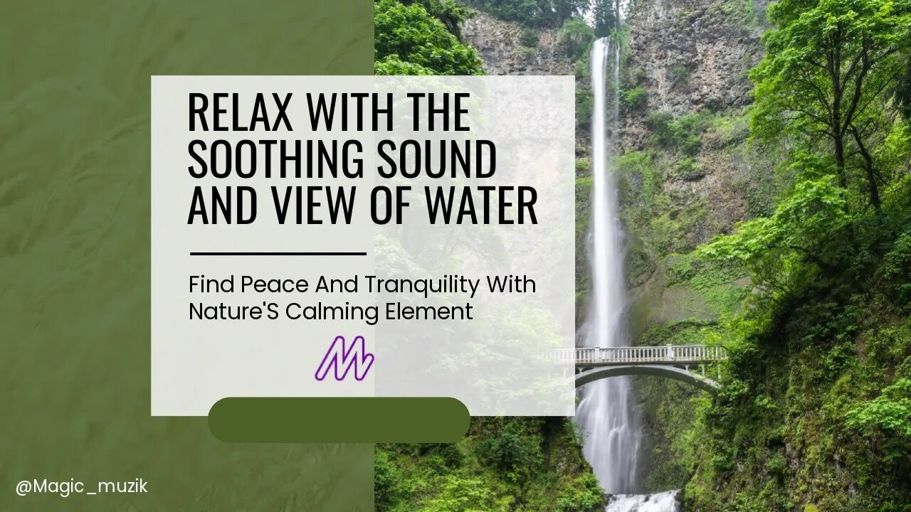 Soothing Water Sound: Deep sleeping\Yoga\ Meditation..