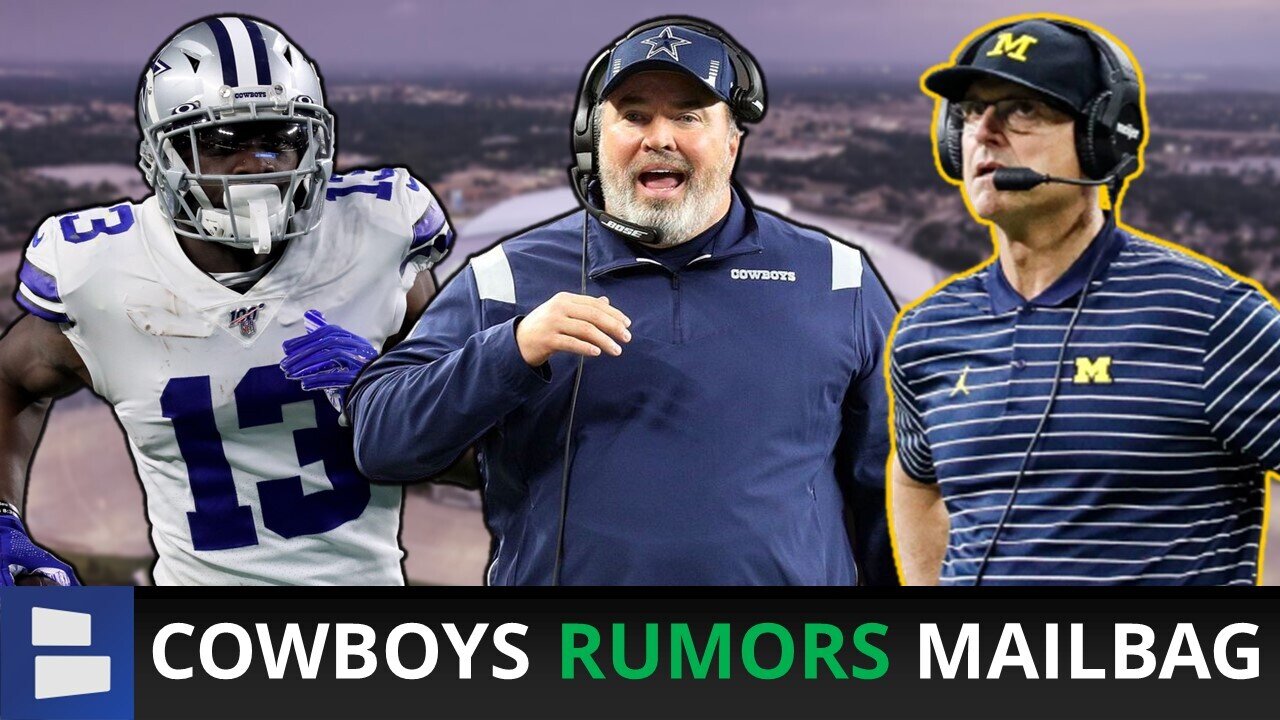 Cowboys Mailbag Led By Hiring Jim Harbaugh & Michael Gallup