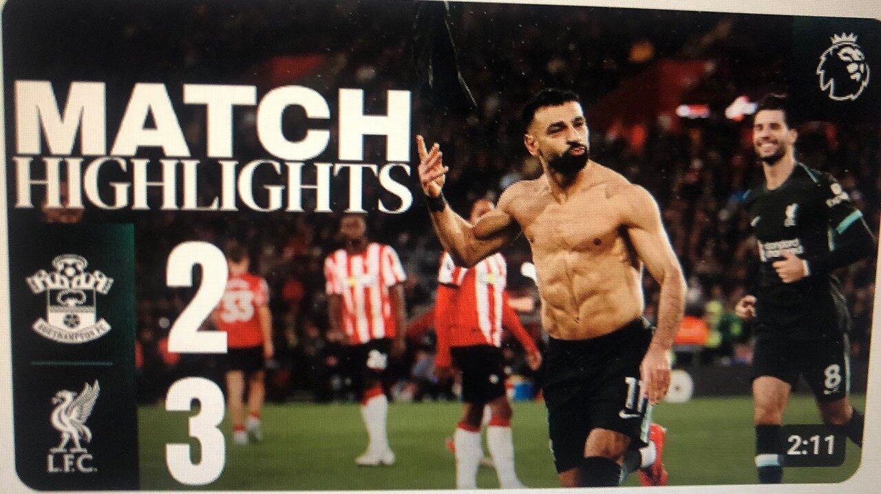 Highlights: Southampton vs Liverpool | Salah Double Wins It! (2-3)