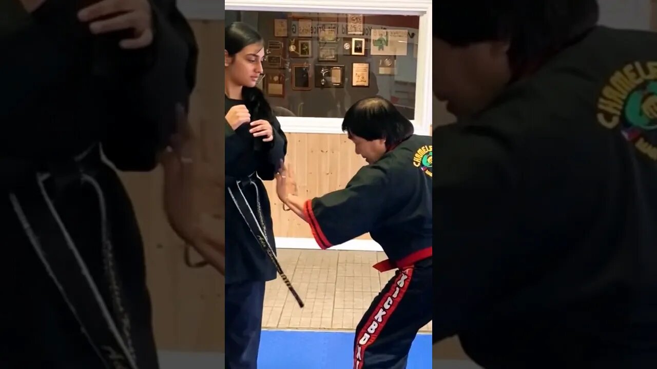 Back kick Defense 😱😳🥋 #selfdefense #youtubeshorts #viralshort#martialarts #karate#capoeira#fighting