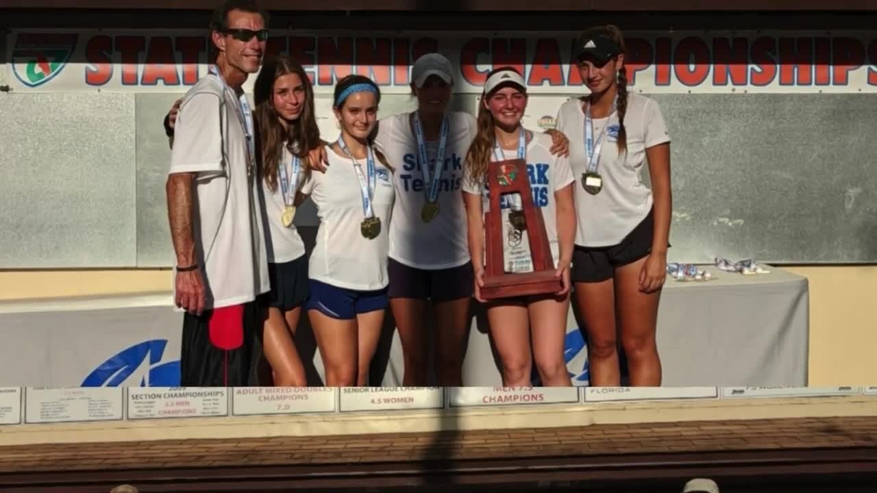 Spanish River girl's tennis takes the state title