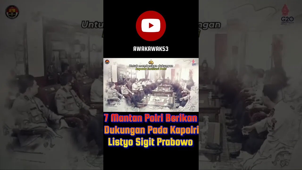 7 Mantan Kapolri Dukung #listyosigitprabowo