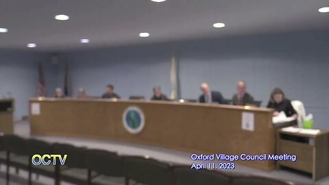 Village of Oxford Council 4/11/23