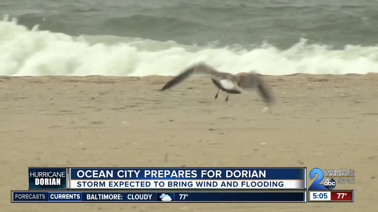 Ocean City prepares for Hurricane Dorian