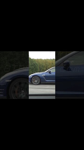 BMW M6 Gran Coupe vs Nissan GT- R35 550 HP both stock