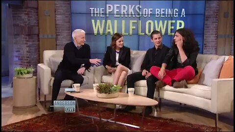 Emma Watson: "The Perks of Being a Wallflower": Anderson Live - September 17 2012