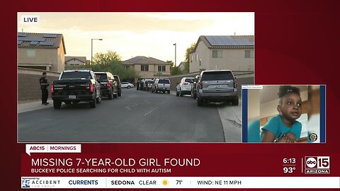 Missing Buckeye girl found safe Thursday morning