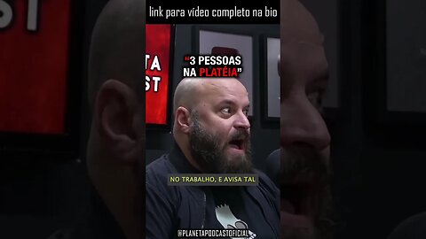 “JÁ FALEI ISSO COM ALGUNS COMEDIANTES” com Paulinho Serra | Planeta Podcast #shorts