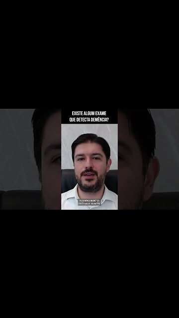 Existe Exame Que Detecta Demência #Shorts