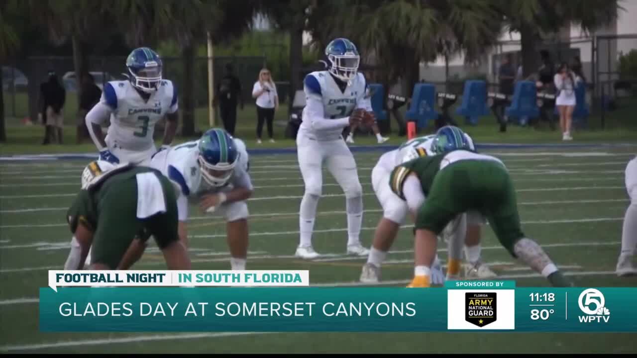 Somerset Canyons handles Glades Day 45-0