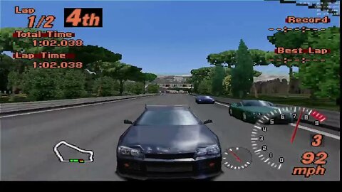 Gran Turismo 2 arcade: race 6