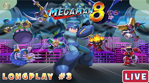 [🔴Live] Mega Man 8 Saturn Longplay #3