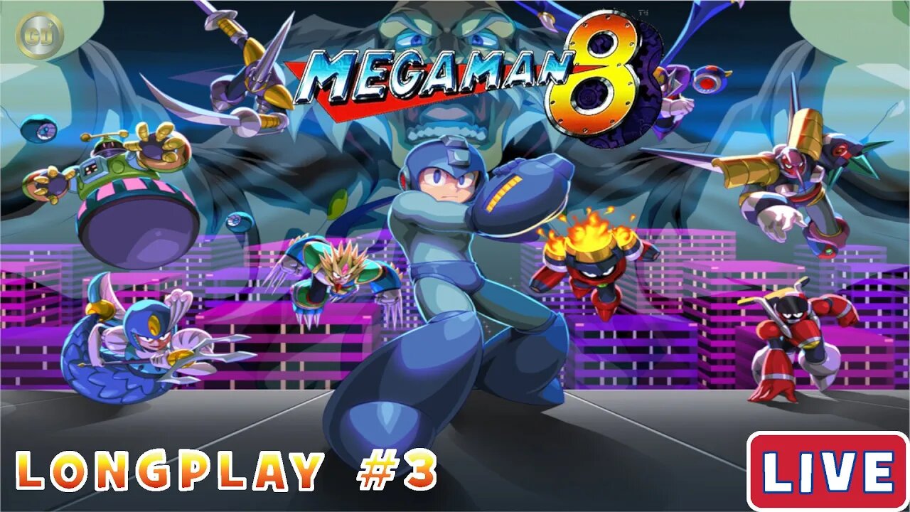 [🔴Live] Mega Man 8 Saturn Longplay #3