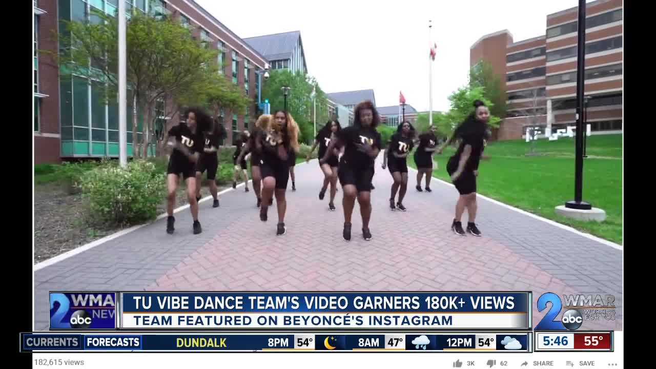 Beyoncé​ Shares TU Vibe Dance Team's Video