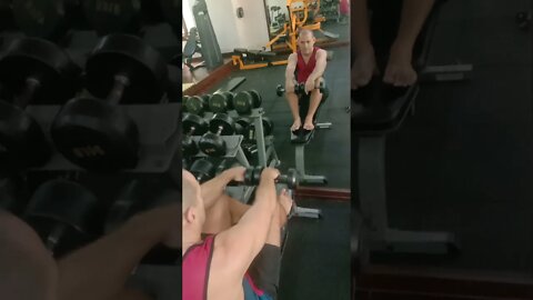 Dumbbell Front Lift Andre