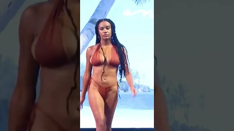 Tan Anma Blue brand bikini looks chic #shorts #bikinimodel