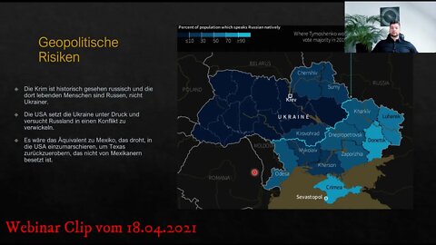 Der wahre Grund für den Krieg | Webinar Clip vom 18.04.2021!!!