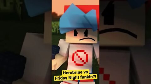 Herobrine vs Friday Night funkin