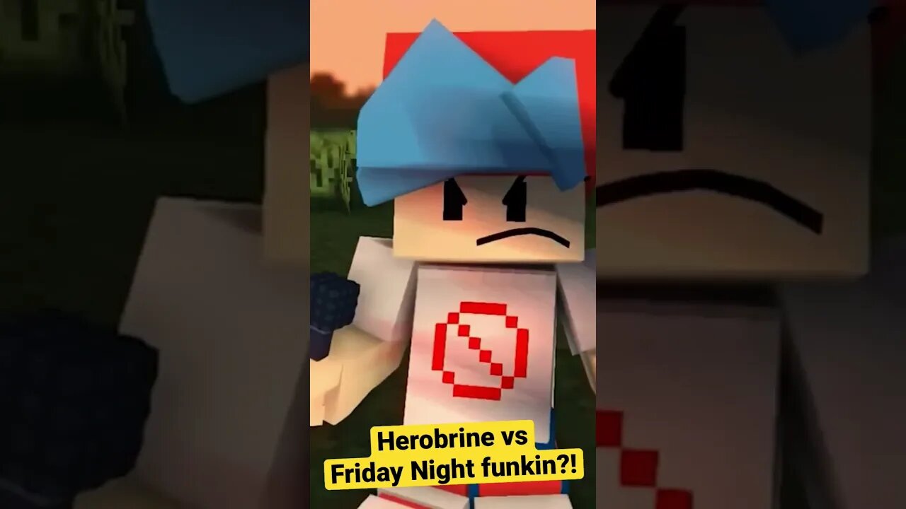 Herobrine vs Friday Night funkin