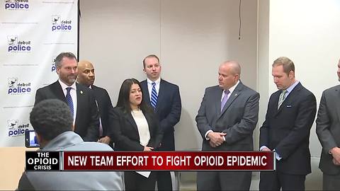Detroit and federal officials to wage new war on drugs in Opioid crisis