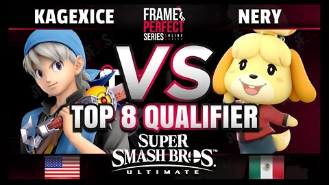 FPS6 Online - AH | kagexice (Hero) vs. MJT | Nery (Isabelle) - Smash Bros. Ultimate Top 8 Qualifier