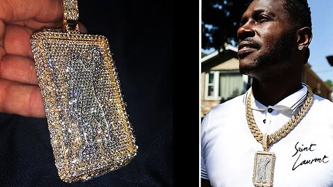 NFL Football Player Spends $200K On Gold Necklace