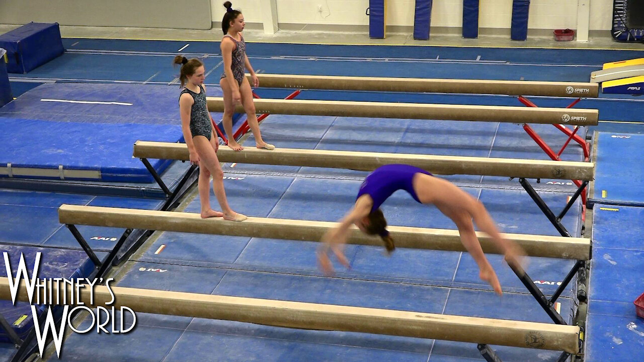 Balance Beam Series Training | Whitney Bjerken Gymnastics